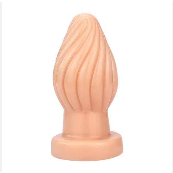 Mini Threaded Anal Plug with Suction Cup Soft Anal Stimulation Fisting Wearable Cross-Border Wholesale SM Sex Toys